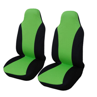 

KAWOSEN 2PCS Front Car Seat Cover 5 Colour Universal Fit for lada Honda Toyota Seat Covers Car Styling
