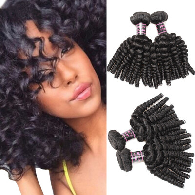 

Hot Sell Brazilian Curly Hair Afro Kinky Curly Hair 4Bundles Lot 7A Unprocessed Brazilian Kinky Curly Virgin Hair Virgin Hair