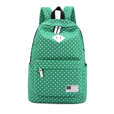

Fashionable Canvas Backpack for Female Students Leisure Travel Backpack
