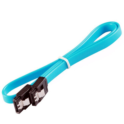 

Shanze SAMZHE 3UL-05B high-speed SATA3 dual-channel data line straight straight blue 048 m SSD SSD data