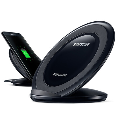 

SAMSUNG S8 Charger Vertical Fast Wireless Charger Fast Charge S8 S7 edge S6 edge Black requires Micro 20 cable
