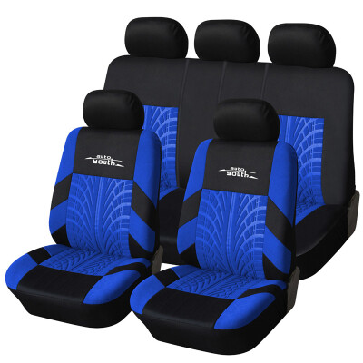 

AUTOYOUTH Brand Car Seat Covers Universal Fit Most Cars Seat with Tire Track Detail Styling Car Seat Protector