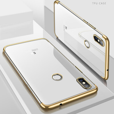 

Electroplate TPU Case for Xiaomi 8 Soft Flexible TPU Case Cover