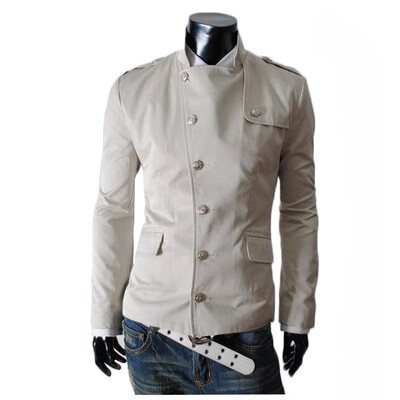 

Zogaa New Men's Jacket Stand Color Slim
