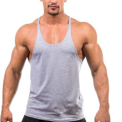 

Hot Pure Color Summer Fitness Vest Male Ferret - Cotton Bodybuilding Vest