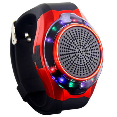 

With LED Bluetooth Music Speakers Without Display Screen Alarm Clock Hands-free Selfie Photo Multi-function TF Card Sport Watch