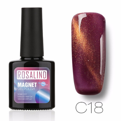 

ROSALIND Gel 1S 7ML Color Diamond Series Glitter Nail Gel Polish UV LED Soak-Off Nail Art Base Top Coat Needed gel lacquer