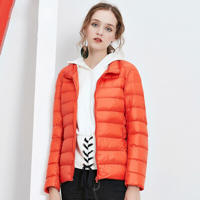 

2018 New Fashion High Quality Comfortable Soft Lightweight Padded Cotton Coat Women Short Jacket Easy Take Coat