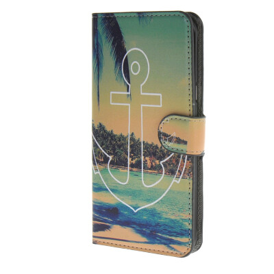 

MOONCASE чехол для Samsung Galaxy A8 Pattern series Leather Flip Wallet Card Slot Stand Back Cover