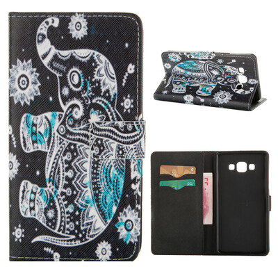 

MOONCASE ЧЕХОЛ ДЛЯ Samsung Galaxy A7 Flip Leather Wallet Card Slot Foldable Stand Feature [Pattern series] /a15