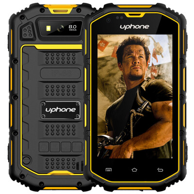 

40 inch GPS uphone U5A Rugged 3g wcdma gsm dual sim best military grade cell FM Radio ip68 waterproof shockproof smartphone