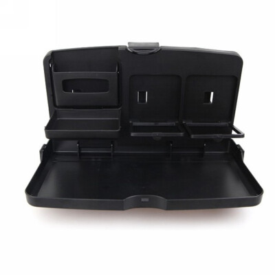 

Foldable Meal Plated Tray Vehicle Car Back Seat Food Desk Drink Coffee Cup Holder