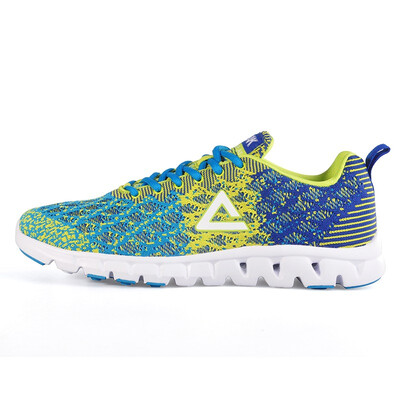 

Peak PEAK fashion sports shoes men running shoes DH610327 port blue fluorescent yellow 40 yards