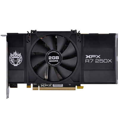 

XFX R7 250X 2G Black Wolf Six Screen 950 / 5000MHz 128-битная графическая карта DDR5