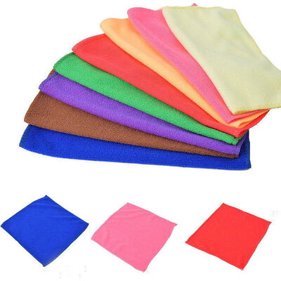 

10pcs Microfibre Ткань для очистки Полотенце Автомобиль Полировка Кухня Мойка