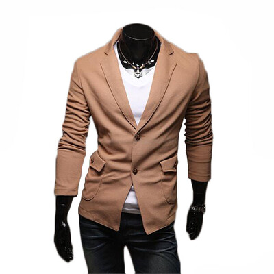

Zogaa New Mens Suit Slim