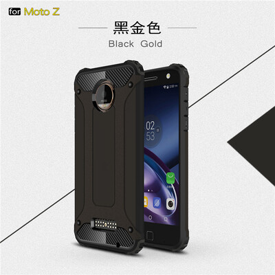 

Goowiiz Phone Case For Motorola Moto ZZ ForceZ Play King Kong Armor Fashion Bumper PC TPU Prevent falling