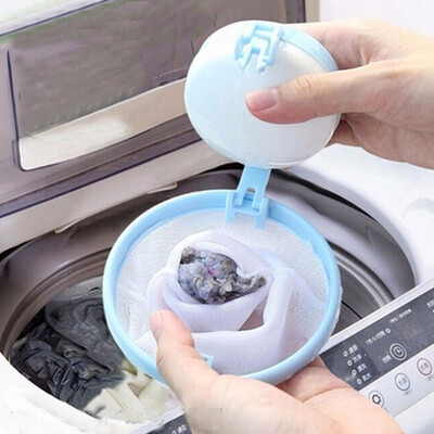 

Flower Shape Mesh Filter Bag Laundry Ball Floating Style Washing Machine Filtration Hair Removal Device House Cleaning Tools