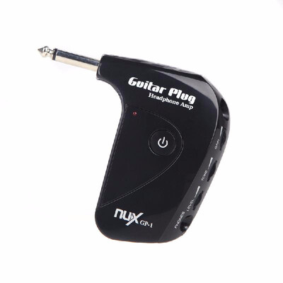 

NUX GP-1 Electric Guitar Plug Mini Headphone Amp Built-in Distortion Effect Compact Portable