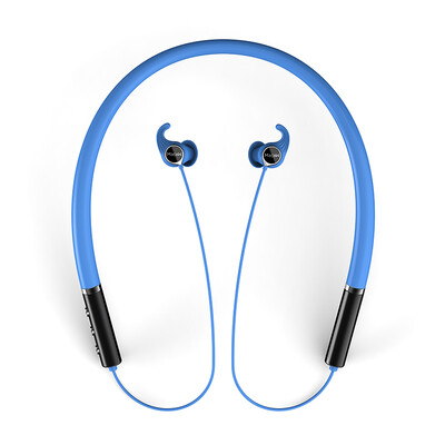 

Pulse Macaw TX-90 In-ear Bluetooth Sports Headphones Hanging Neck Liquid Silicone Wireless Headphones Mobile Game Headphones Running Waterproof Wire Control with Wheat Blue