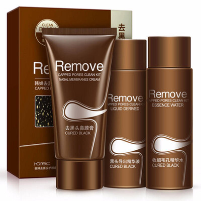 

Han Wei to blackhead set shrink pores essence water tear-type nasal membrane cream to extract essence T area care