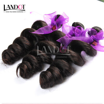 

8A Mongolian Virgin Hair Loose Wave 100 Human Hair Weave 3 Bundles Unprocessed Mongolian Wavy Curly Hair Extensions Natural Black