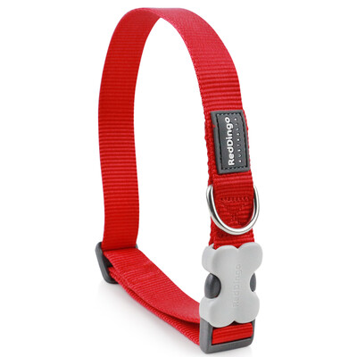 

【Jingdong Supermarket】 Ruiding dog (RedDingo) traction rope set pet supplies dog collar dog chain dog rope net color 25mm red