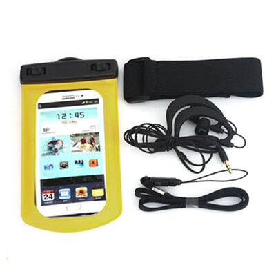 

Mobilephone Waterproof Watersports Dry Bag Pouch Case Cover Earphone Headset