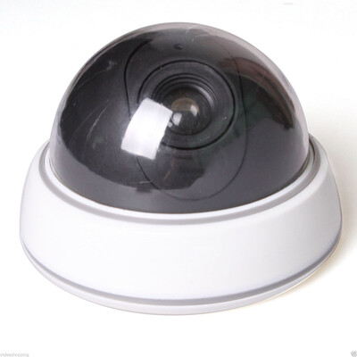 

Черный&белый имитация наблюдения домашней обеспеченностью CCTV купольная камера с светом СИД