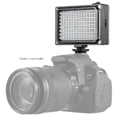 

Andoer AD112 Mini Portable Oncamera LED Video Fillin Light Panel 5500K 3200K CRI85 With White Orange Filters for Canon Nik