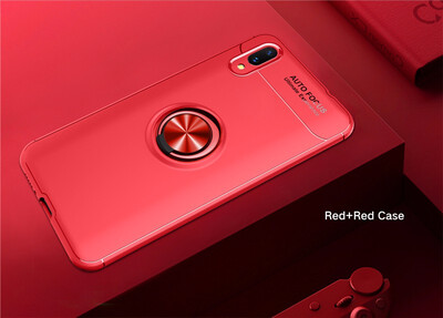 

Goowiiz Phone Case For VIVO NexNex S Luxury Metal Ring Magnetic Bracket TPU Shockproof Cooling