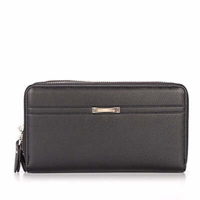 

Shozafia Large Capacity Handbag Double-zipper Phone Bag Wallet