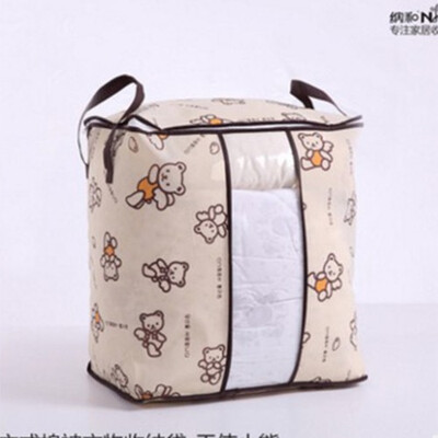 

Portable Foldable Non-woven Clothes Quilts Storage Bag Home Save Space Organizer Bags for Pillow Bedding Wardrobe Storage Bags