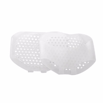 

Soft Silicone Gel Insoles Forefoot Pad High Heel Shoes Pad Shoe Insole Breathable for Women Lady Shock Absorption