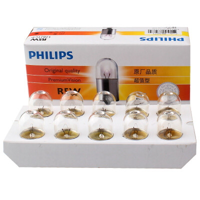 

PHILIPS Car Lamp Premium Vision Car Light Bulb Turn Signal Indicator 12V ( 10 PCs in Box