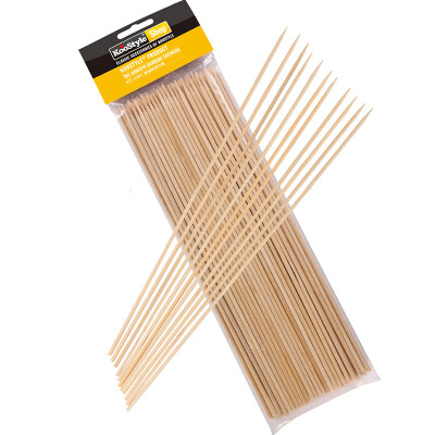 

Roasted cooking barbecue stickers multi-purpose Dongpo green bamboo sticks 26cm * 100 pcs * 2 bags