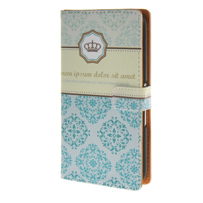 

MOONCASE Case for Sony Xperia E4 Pattern series Leather Flip Wallet Card Slot Stand Back Cover