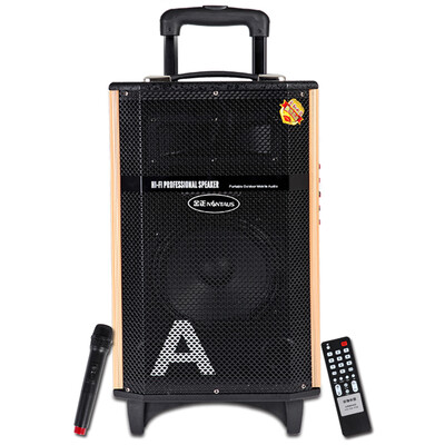

Jinzheng (NINTAUS) AVS-618F (Золотой № 8) Мини-стереозвук 8-дюймовый квадратный танец стерео наружный Bluetooth аудио-штекер Карат стерео (черный)