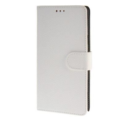 

MOONCASE Case for Samsung Galaxy Note 5 Case Wallet Flip Card Slot Leather Bracket Back Case Cover White
