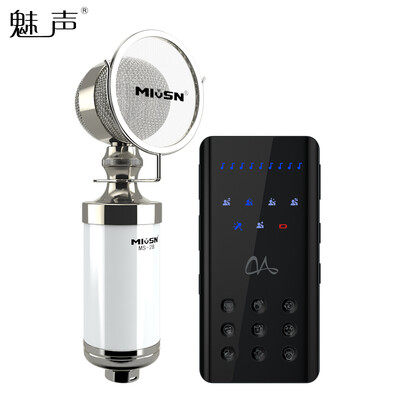 

Charm sound Y1-2 mobile phone microphone sound card microphone set national karaoke fast anchor anchor dedicated live singing singer wheat recording capacitor wheat equipment full set