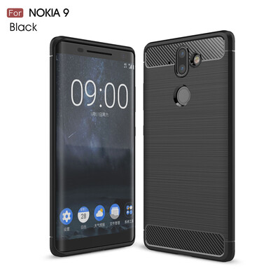 

Goowiiz Phone Case For Nokia 98 Sirocco Fashion Slim Carbon Fiber TPU Soft Silicone Prevent falling