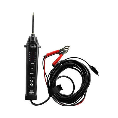 

Automotive Circuit Tester Electrical System Voltmeter Car Electric Portable Pen Probe Vehicle Diagnostic Tool All-Sun EM287