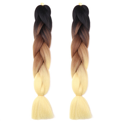 

2T 3T Jumbo Braids Hairstyles Hair For Russian Women Colors Synthetic Braiding Hair