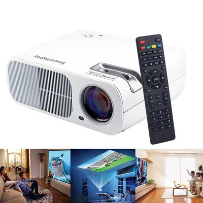 

Sourcingbay BL-20 HD LED Projector Cinema Theater Support USBHDMITV or DTVAVYPBPRVGAAudio Input 2600 Lumensmax20001 800x480 Resolution