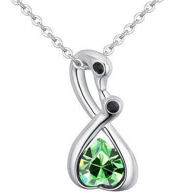 

New Design Crystal Necklaces Made with Crystal from Swa Elements Chain Collier Jewel for Women Children Jewelry 28080