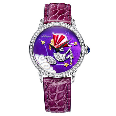 

RlongTou wristwatch Womens 106L twelve constellation series Sagittarius