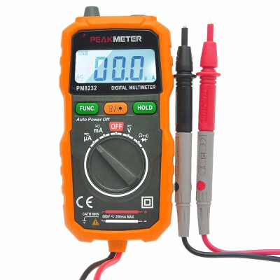 

PEAKMETER PM8232 Non-contact Mini Digital Multimeter DC AC Voltage Current Tester