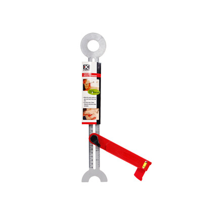 

KAPRO 303 Israel Cape Road Multi-function Marking Ruler Tile Punch Marker Woodworking High Precision Activity Angle Ruler Protractor
