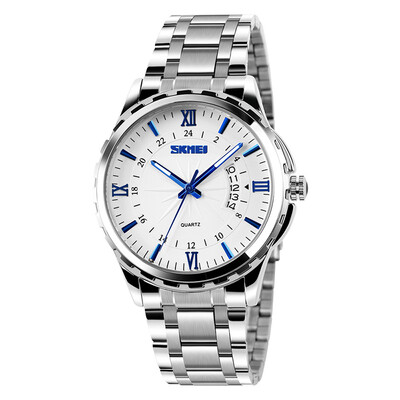 

SKMEI Fashion Waterproof Retro Watch Stainless Steel Strap