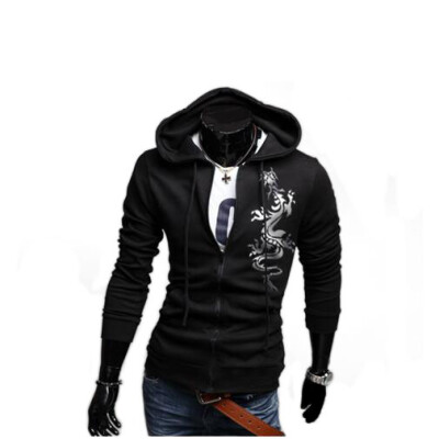 

Zogaa New Men's Hoodie Printing Slim